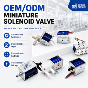 Válvula Solenoide Eléctrica Pequeña <span class=keywords><strong>de</strong></span> Plástico <span class=keywords><strong>de</strong></span> Acción Directa Normalmente Cerrada <span class=keywords><strong>de</strong></span> 6V 12V 24V CC Personalizada al por Mayor para Máquina <span class=keywords><strong>de</strong></span> Café - Product Image 1