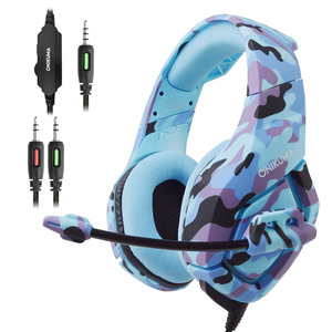 Audífonos Gamer <span class=keywords><strong>ONIKUMA</strong></span> K1B con Conector de 3.5mm, Audífonos para Juegos <span class=keywords><strong>K1</strong></span>-<span class=keywords><strong>B</strong></span> con Cable, Color Gris Camuflaje - Product Image 3