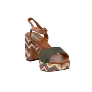 Marco Tozzi Women's <b>Heeled</b> Sandal 9 Cm <b>Platform</b> Verdone Size 39 - Product Image 4