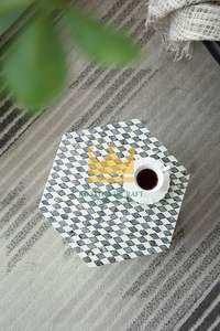 โต๊ะข้างทรงหกเหลี่ยมแบบทำด้วยมือดีไซน์แบบฝังตามสั่งสำหรับการตกแต่งภายในที่หรูหรา - Product Image 5