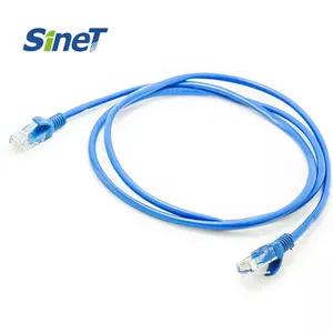 كابل إيثرنت RJ45, كابل إيثرنت RJ45 RJ46 UTP Cat5e Cat6 4 أزواج 23AWG 24AWG الذين تقطعون الكربون CCA مع موصلات الزاوية اليمنى كابل RJ45