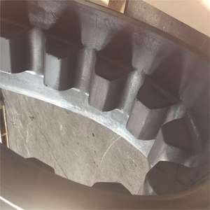 356x152.4x46 para Pavimentadora/Concreto/Asfalto, Almohadillas de Goma para Orugas <span class=keywords><strong>Blaw</strong></span> Knox PF4410 Tipo Excavadora Offset - Product Image 4