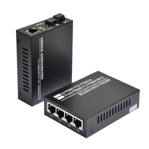 Convertidor de Medios Único Ethernet Rápido Administrado CATV OEM - Product Image 4