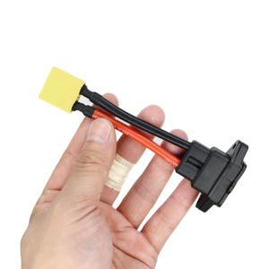 Câble adaptateur de chargeur de vélo électrique <span class=keywords><strong>XT60</strong></span> <span class=keywords><strong>XT90</strong></span> vers 3 broches, prise mâle-femelle pour batterie de trottinette électrique - Product Image 2