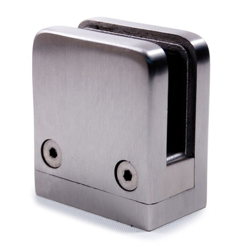 ZD Stainless Steel 316 D Shape Clamp Zinc Alloy Railing Glass Clip · image 2