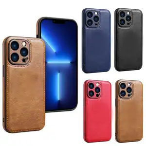 LeYi Unique IPhone 13 pro max phone case & bags wholesale leather cell phone case with card holder customized with brand logo