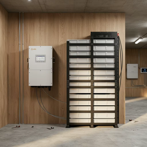 Sistema de Almacenamiento de Energía BESS Industrial y Comercial para Interiores, Gabinete de 50KW 100kWh con Batería LiFePO4 de Alto Voltaje BYD para Energía Solar - Product Image 1