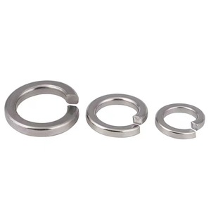 DIN127/GB93 M6 M8 boulons fendus en acier inoxydable zingué anneau de retenue finition unie <span class=keywords><strong>Belleville</strong></span> <span class=keywords><strong>rondelle</strong></span> à <span class=keywords><strong>ressort</strong></span> laiton aluminium - Product Image 3