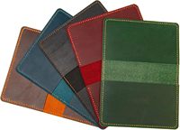Couverture de carnet en cuir de marque, porte-cahier sur mesure, agenda de poche, carnet rechargeable en gros pour cadeau