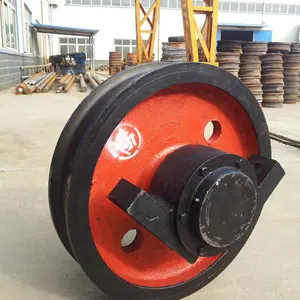 Mobile DRS Wheel Block With Gear Motor 200mm 250mm Wheel Block Traveling On Rail