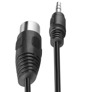 Câble adaptateur audio micro DIN 8 broches mâle vers jack stéréo 3,5 mm mâle 50 cm 150 cm - Product Image 5
