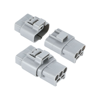 Conector de 3 Cables a Prueba de Agua, Arnés de Cables, Enchufe DJ7031Y-4.8-11/21, Enchufe Electrónico Automotriz para Ventilador, Controlador de Motor