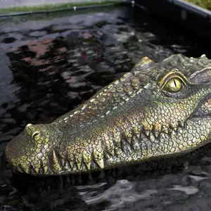 Spoofing Enge Decoraties Buitenbeeld Krokodil Voor Zwembaden Decoratieve Visvijvers