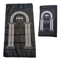 Tapis de Prière en Gros d'Extérieur Portable de Voyage Imperméable en Polyester Fleuri Musulman Maison Pique-Nique Taille de Poche Cadeaux Aïd Ramadan