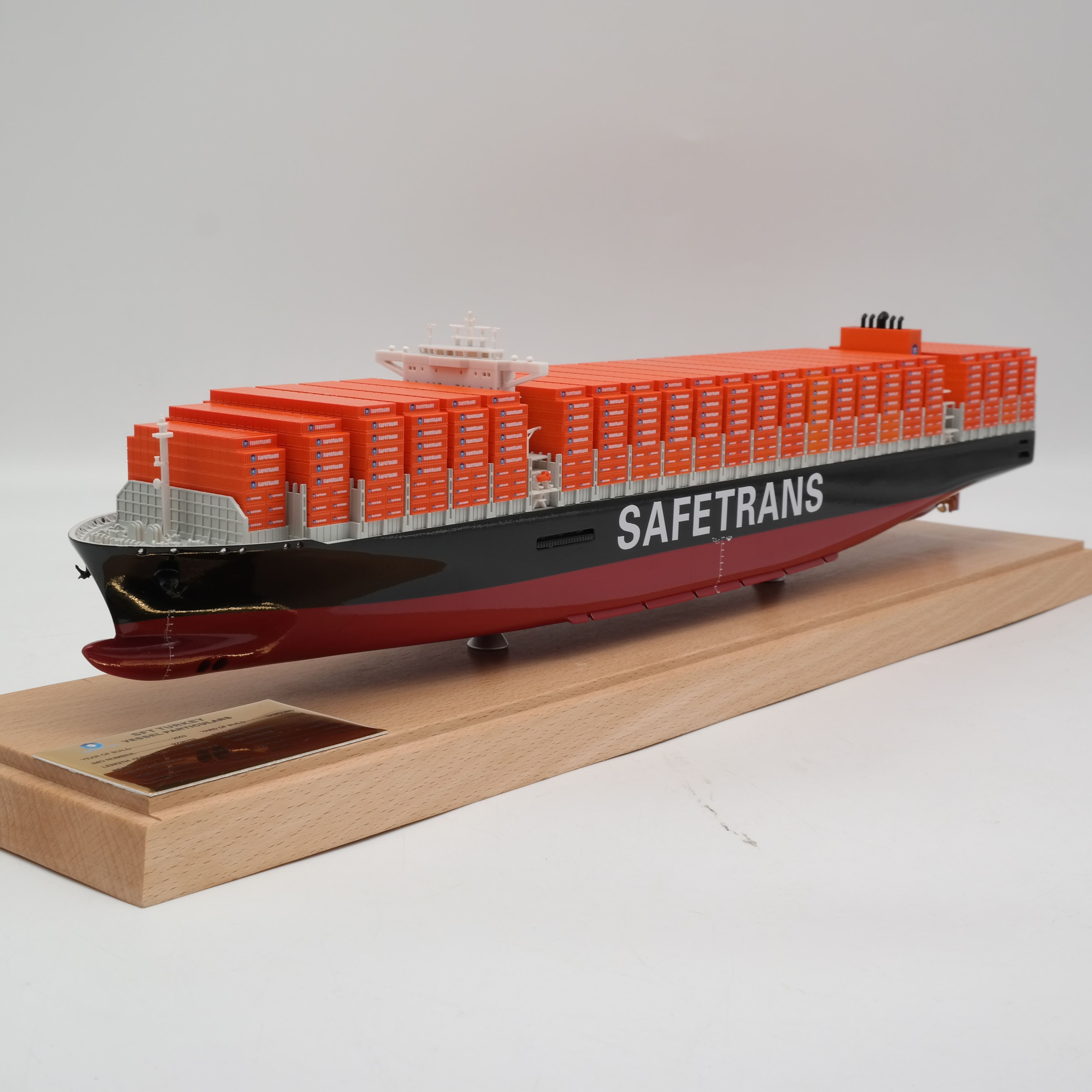 Modelo de buque portacontenedores SAFETRANS 45cm