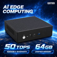 Kotak Komputasi AI Edge Computing Box 64G Memori Terpadu untuk Layanan Hotel