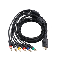 Câble AV multi-composants de 1,8 m/6 pieds pour PS3 PS2
