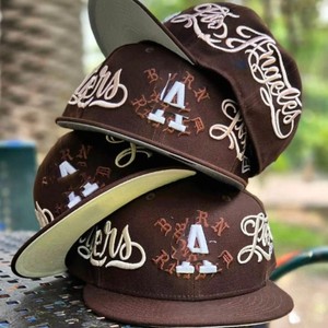 Nuovo Cappello Classico Originale Era di Alta Qualità da Uomo, Berretto da Baseball con Visiera Piatta, Cappello Aderente a 6 Pannelli Chiuso, Gorras Snapback - Product Image 1