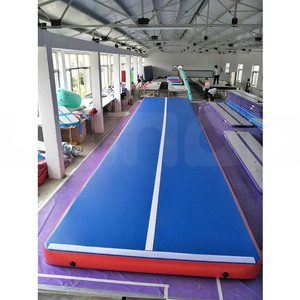 Tapis équipement de gymnastique gonflable, piste à <span class=keywords><strong>Air</strong></span>, Long de 15m, pour le Sport, 5x15x2x0.3m - Product Image 2