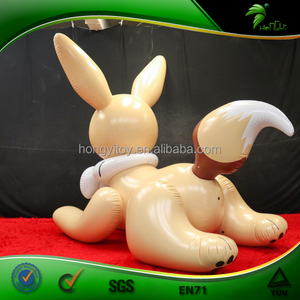 Linda Mascota Inflable de Conejo Eevee de Dibujos Animados para Fanáticos del Anime, Cosplay y Fiestas - Product Image 2