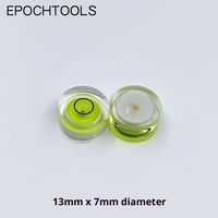 EPOCHTOOLS EP-WX1307 Niveau Cylindrique de Qualité Industrielle 13x7mm de Diamètre, Précision 0,5mm, Angle d'Émission 180°, Portée 0-5m, Garantie 1 An
