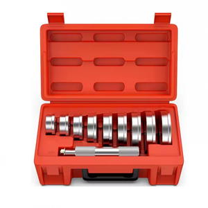 10ชิ้นตัวดึงลูกปืนล้อรถยนต์ลูกปืนอลูมิเนียมสำหรับการแข่งขันและซีลบูชชุดติดตั้งตัวติดตั้งซีลเพลาล้อ - Product Image 1