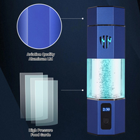 Bouteille d'eau à hydrogène portable intelligente alimentée par batterie 5000ppb Utilisation domestique en extérieur Capacité de 220 ml Sûr Efficace Direct usine