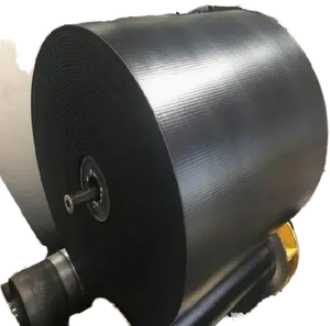 EP400 PVC-Gewebe-Kern Gummiband 800mm Breite Edelstahl Verstellbarer Schwarzer Ölbeständiger Förderband Neuer Hunan Doppelband - Product Image 1