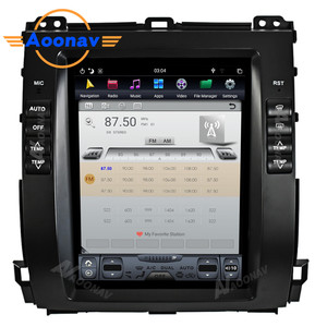 2din Android Xe Điều Khiển Dvd Video Của Đài Phát Thanh Máy Nghe Nhạc Trực Tuyến Cho Toyota Land Cruiser Prado 120 2002-2009 Cho Lexus GX470 - Product Image 3