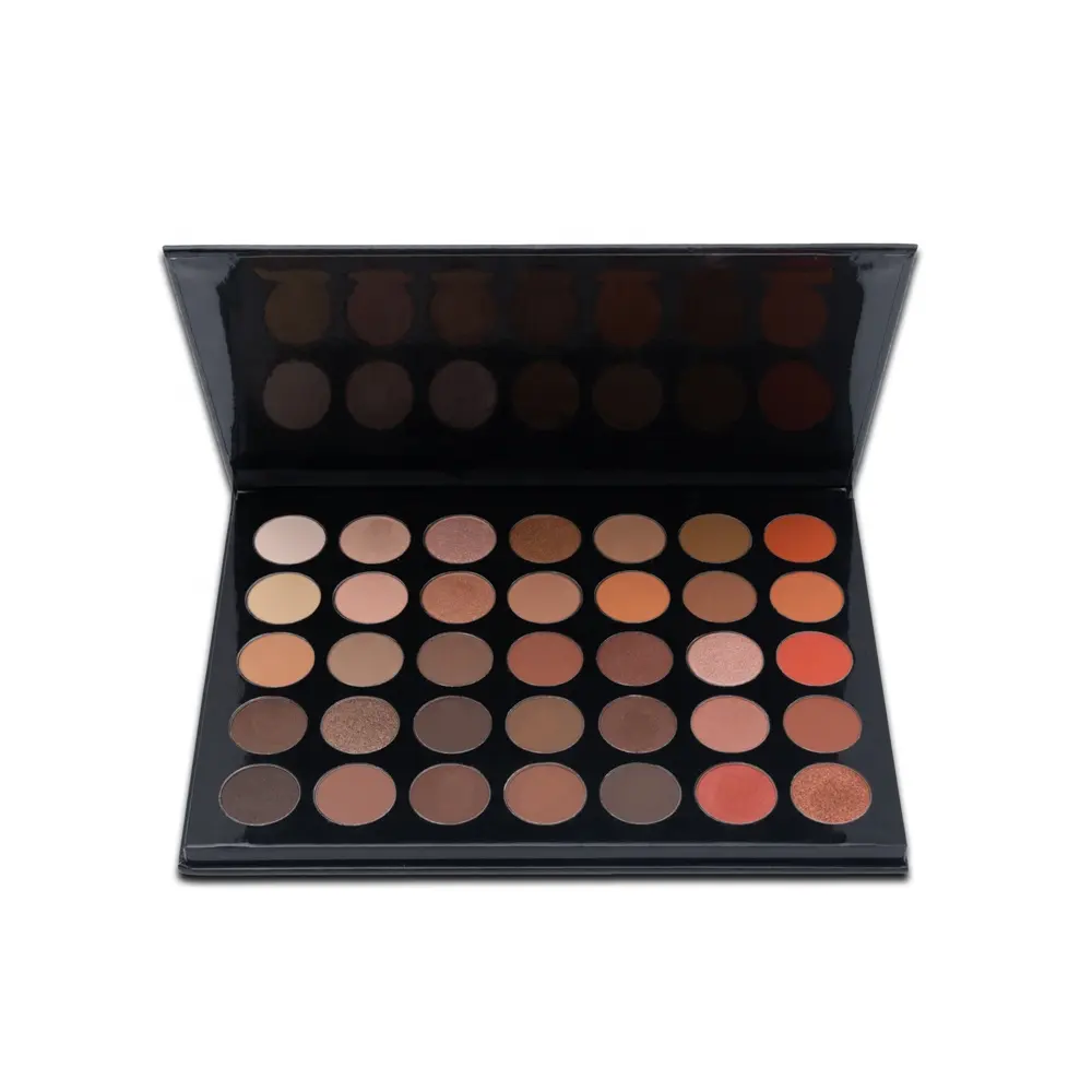 Hot Bán Make Up Eye Shadow Palette OEM ODM Nhãn Hiệu Riêng Mỹ Phẩm Matte Shimmer Kim Eyeshadow Pallet Lâu Dài