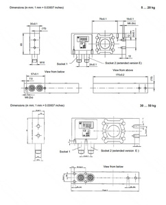 Capteurs numériques Veidt pour FIT5AEB3/20kg, FIT5AEB3/30kg, en acier inoxydable, affichage numérique HBM, pesage précis - Product Image 2