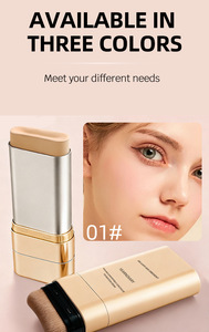 คอนซีลเลอร์ รองพื้นเนื้อครีม ติดทนนาน ปรับผิวกระจ่างใส ชุ่มชื้น เบาสบาย กันน้ำ เครื่องสำอางขายส่ง - Product Image 6