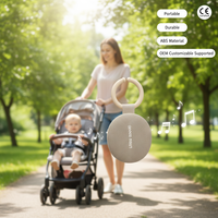 Machine à bruit blanc personnalisée en usine, 10 sons naturels apaisants sans bouclage, rechargeable, avec verrouillage enfant et minuterie intelligente, pour apaiser bébé, modèle chaud