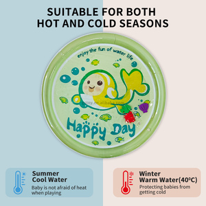 <span class=keywords><strong>Tapis</strong></span> de jeu d'eau en PVC Premium pour tout-petits <span class=keywords><strong>XXL</strong></span> gonflable bébés temps de ventre <span class=keywords><strong>tapis</strong></span> de jeu d'eau nourrissons Stimulation visuelle coussin d'eau - Product Image 6