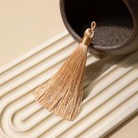 Handgemaakte stijlvolle lusvormige kwast hanger, kleurrijke decoratieve franje voor tassen, handtassen, sleutelhangers en cadeauverpakkingen