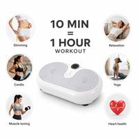 Appareil d'exercice intelligent à vibrations 3D avec oscillation musicale Bluetooth pour la maison