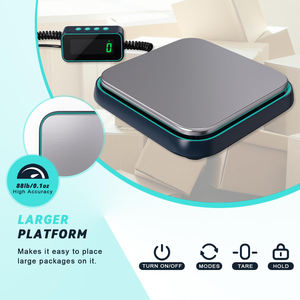 Werkseitige Lieferung <span class=keywords><strong>40kg</strong></span> digitale Versand waage CE ROHS-zertifiziertes LCD-Display Post waage Waage Gewichts messung - Product Image 2