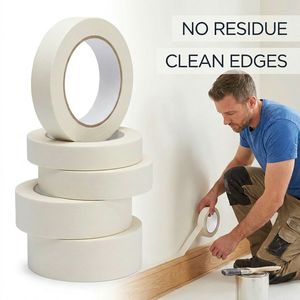Cinta <span class=keywords><strong>de</strong></span> Enmascarar Profesional para Pintores, para Renovación del Hogar, Sin Residuos, Protección <span class=keywords><strong>de</strong></span> Paredes y Pisos, para Pintar Interiores - Product Image 1