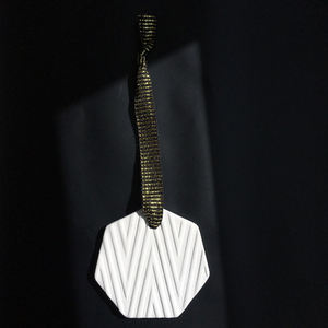 Neues Design Aroma Diffusor hängen duftenden Keramik stein für Auto - Product Image 5