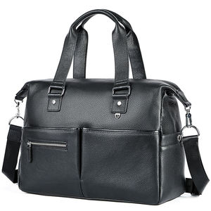 Bolsa de Viaje Multicompartimentos con Asa de Cuero Resistente, Bolsa Deportiva de Tamaño Estándar para Hombre, Uso Casual y de Negocios - Product Image 3
