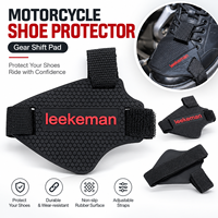 Protège-chaussures de moto, protège-levier de vitesse, couvre-bottes en caoutchouc, sangle réglable