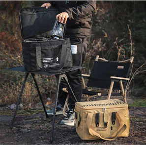 20L imperméable Polyester Portable Camping en plein air ustensiles de cuisine sac de transport tactique grande capacité réservoir de gaz stockage pour cuisinière - Product Image 5