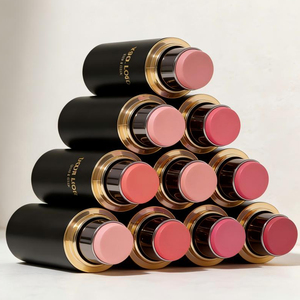 บลัชออนสติ๊กกันน้ำ 11 สี จากโรงงานโดยตรง ไม่ทดลองกับสัตว์ ติดทนนาน 3-in-1 ใช้ได้หลายแบบ บลัชออน ลิปสติก ครีมสติ๊กสำหรับแก้ม - Product Image 1