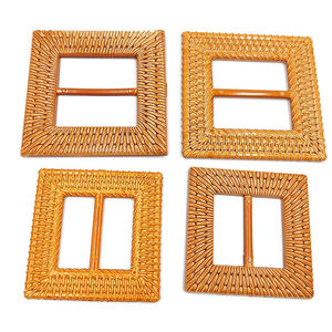 BU0915 accesorios de ropa hebilla para ropa plástico grande 72mm <span class=keywords><strong>80mm</strong></span> rectángulo ajustable cuadrado marrón moda personalizada Multi YMY - Product Image 6