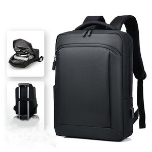 Simple Business Laptop <b>Bag</b> Oxford Waterproof USB Handle Lightweight Laptop Backpack Unisex Multi-Function Backpack - Product Image 4