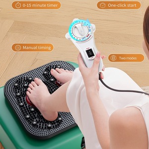 Masajeador de pies circulante portátil con rodillo de masaje vibratorio Máquina de circulación sanguínea - Product Image 4
