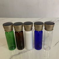 Hengjian cosmétique soins de la peau du visage en plastique 100ml 120ml 150ml 200ml bouteilles de toner avec bouchon à vis en or emballage cosmétique de luxe