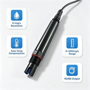 Testeur de <span class=keywords><strong>dureté</strong></span> de l'<span class=keywords><strong>eau</strong></span> solaire sans fil IoT avec capteur LoRaWAN et compensation de température Pt1000 - Product Image 3