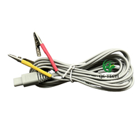 Appareil d'acupuncture électrique 808I Pulse, avec cordon de connexion à petite pince crocodile / fil et fiche rectangulaire