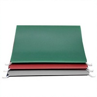 Dossiers suspendus format lettre, papier vert standard pour classeur, organisateur de bureau, 10 pièces